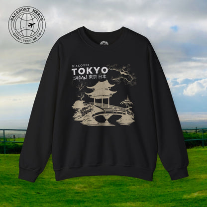 Discover Tokyo Japan Crewneck