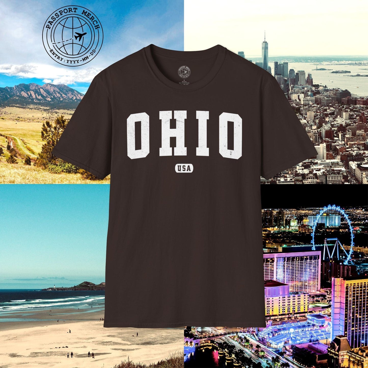 Classic Athletic, Ohio (50 States Edition) T-Shirt