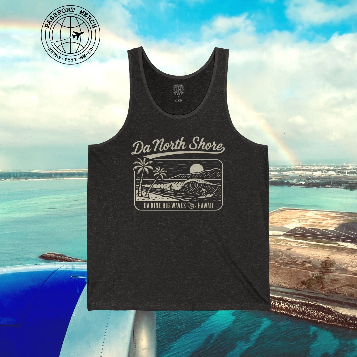Da North Shore - Da Kine Big Waves, Hawaii Tank Top