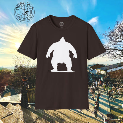 Minimalist Sumo Silhouette, Japan T-Shirt
