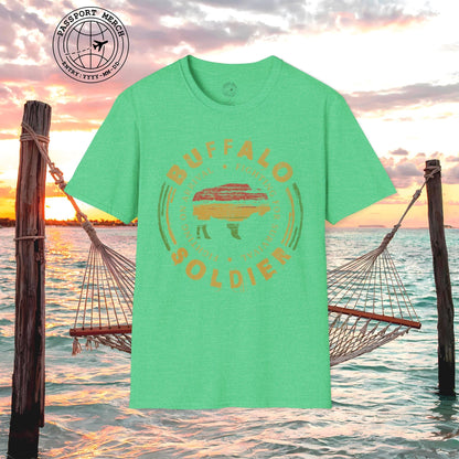 Vintage Buffalo Soldier, Jamaica T-Shirt