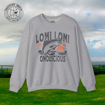 Onolicious Lomi Lomi Salmon, Hawaii Crewneck