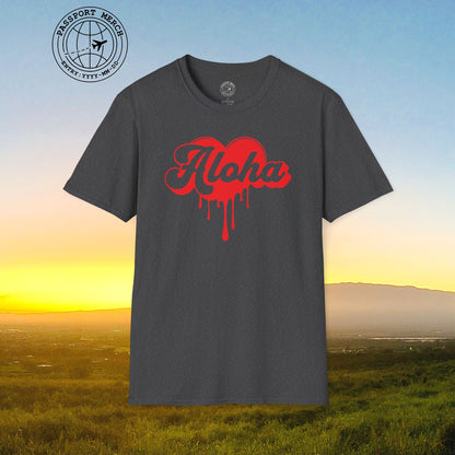 Aloha Melting Heart, Hawaii T-Shirt