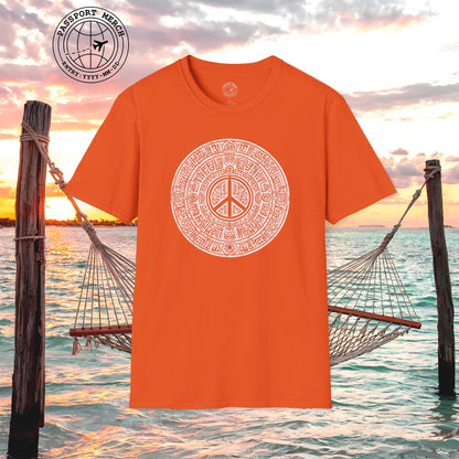 Aztec Peace Calendar Mexico T-Shirt