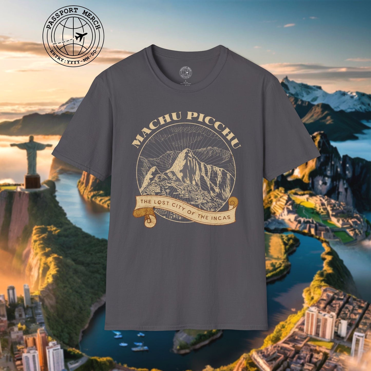 Lost City of Machu Picchu Peru T-Shirt