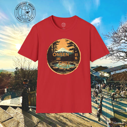 Onsen and Chill, Japan T-Shirt