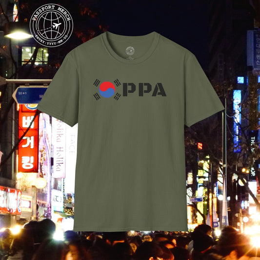 Oppa Flag, Korea T-Shirt