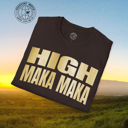 Bullion Gold High Maka Maka, Hawaii T-Shirt