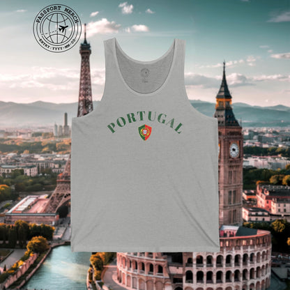 Portugal Coat of Arms Flag Shield Tank Top