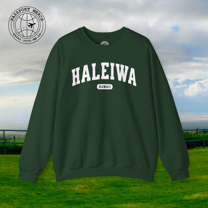 Classic Athletic, Haleiwa, Hawaii (Fan Service) Crewneck