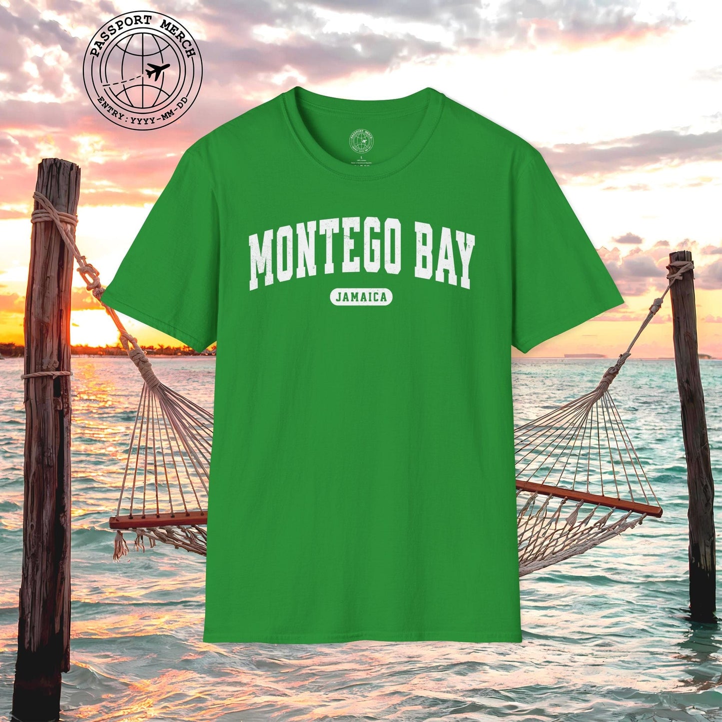 Classic Athletic (Bucket List Edition), Montego Bay, Jamaica T-Shirt