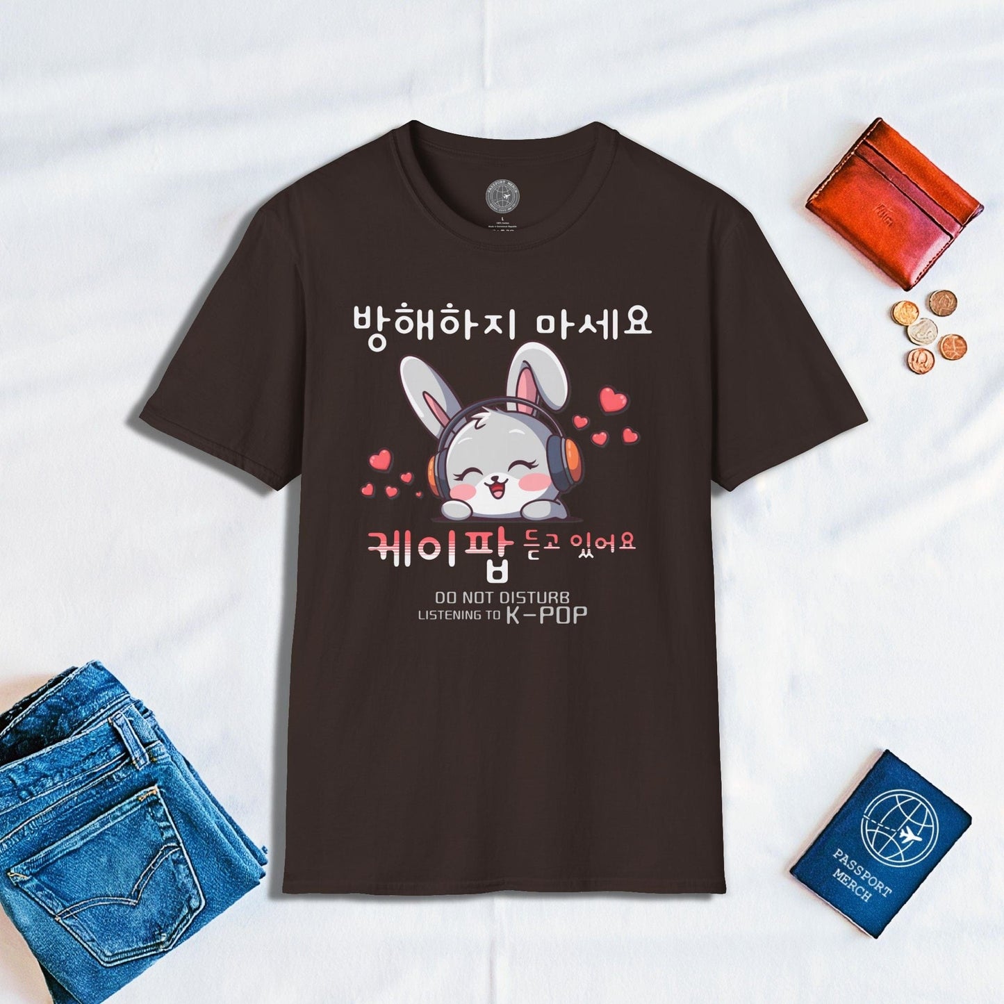 Do Not Disturb, Listening to K-Pop Korea T-Shirt