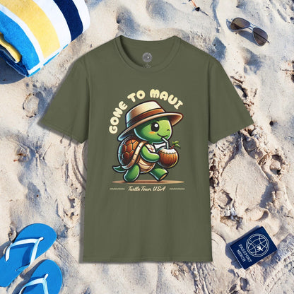 Gone to Maui, Turtle Town Hawaii T-Shirt