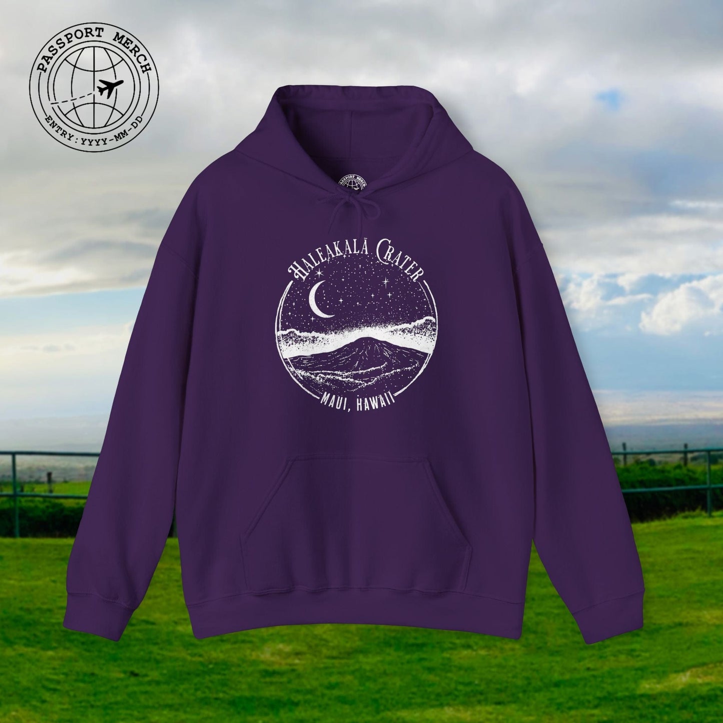 Haleakala After Dark, Maui, Hawaii Hoodie