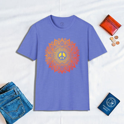 Peace Mandala India T-Shirt