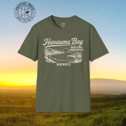 Hanauma Bay Vintage Monochrome, Hawaii T-Shirt