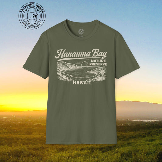 Hanauma Bay Vintage Monochrome, Hawaii T-Shirt