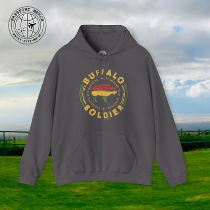 Vintage Buffalo Soldier, Jamaica Hoodie