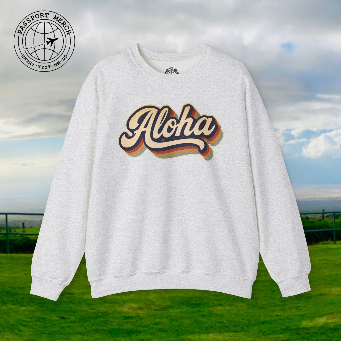 Classic 70s, Aloha, Hawaii Crewneck