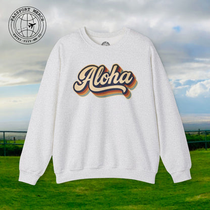 Classic 70s, Aloha, Hawaii Crewneck