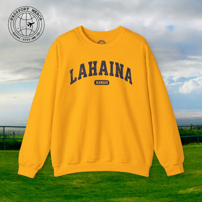 Classic Athletic, Lahaina, Hawaii (Fan Service) Crewneck