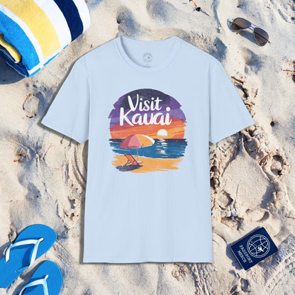 Retro Visit Kauai Hawaii T-Shirt