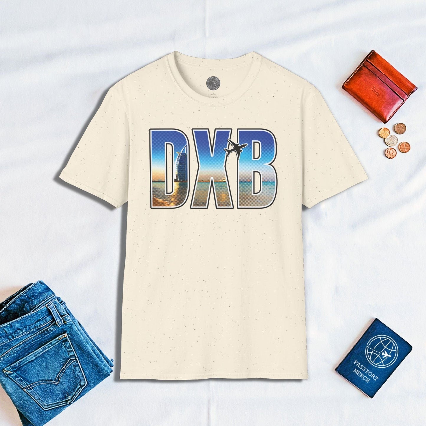 Airport Window ✈️ Dubai United Arab Emirates DXB T-Shirt