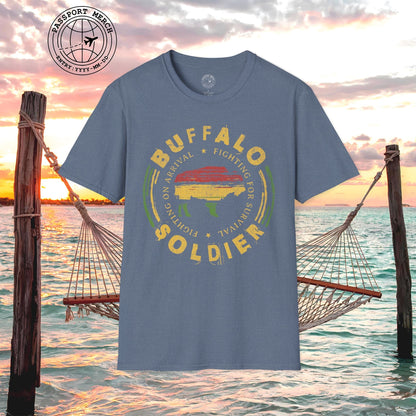 Vintage Buffalo Soldier, Jamaica T-Shirt