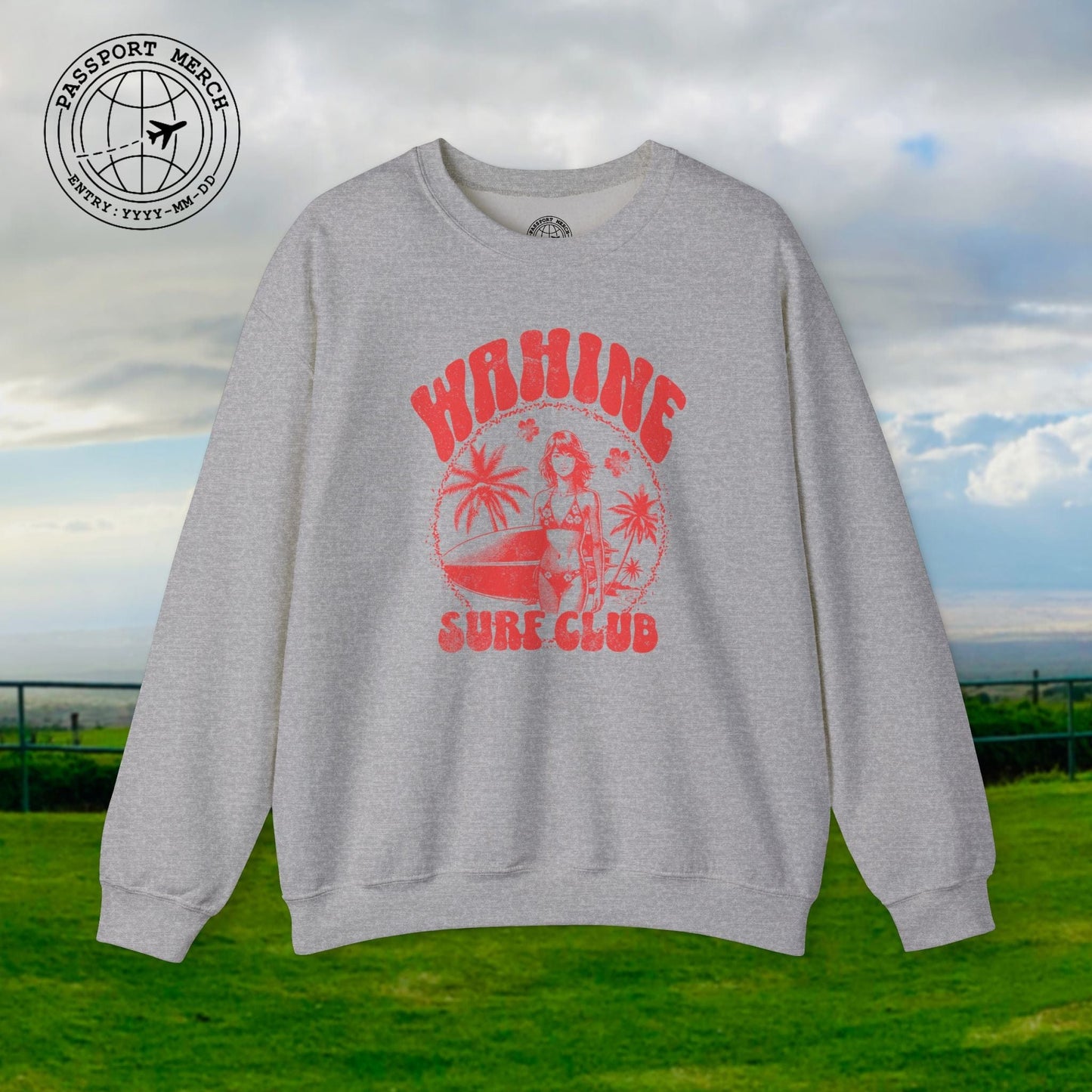 Wahine Surf Club, Hawaii Crewneck