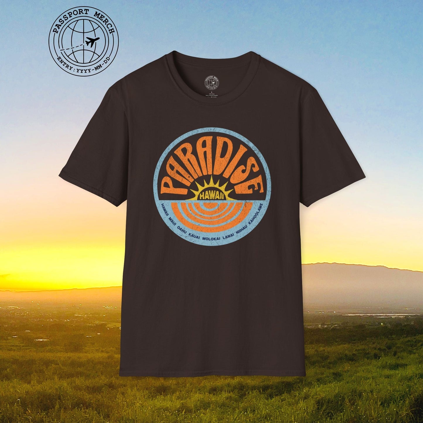 Retro Paradise, Hawaii T-Shirt