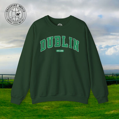 Classic Athletic, Dublin Ireland Crewneck