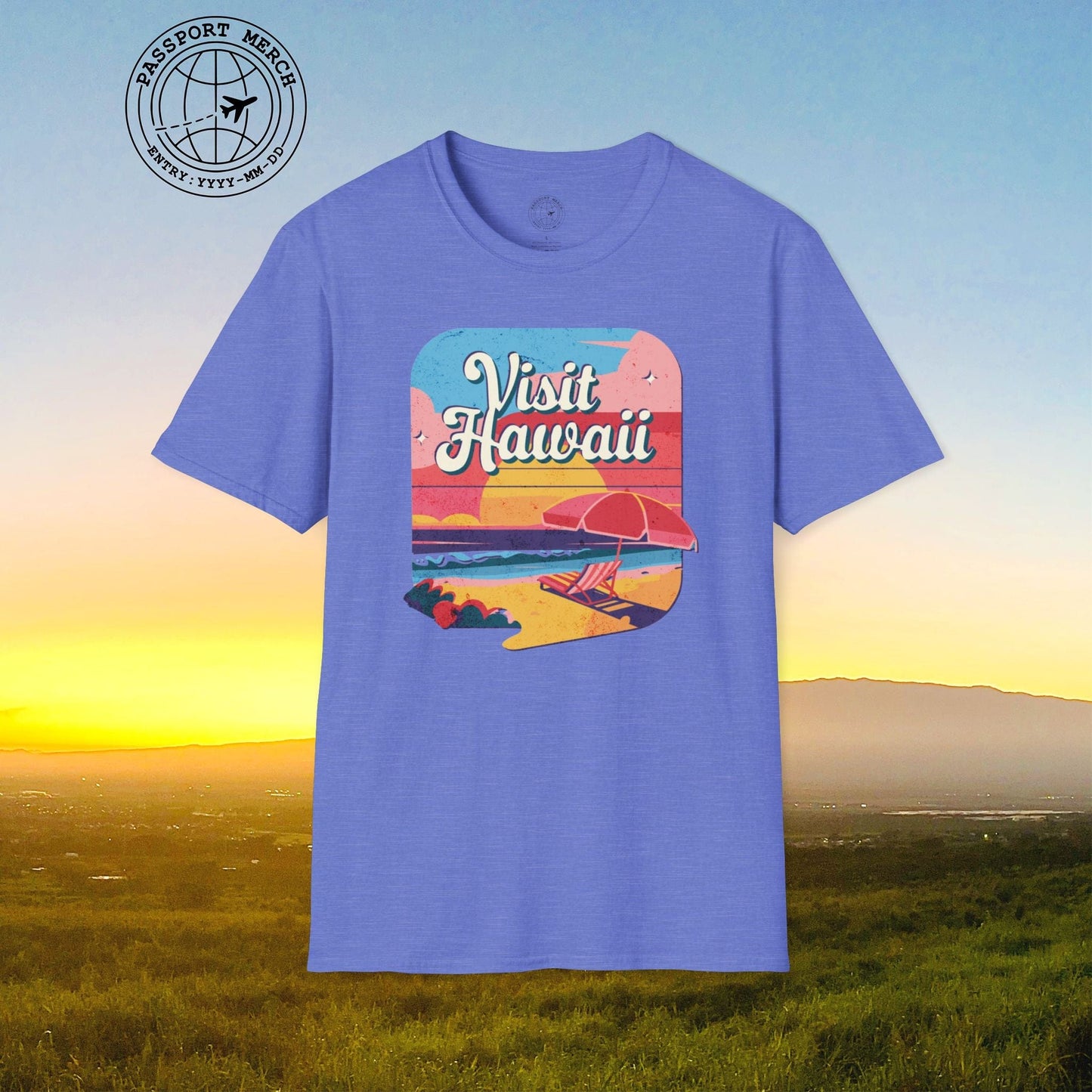 Retro Visit Hawaii T-Shirt