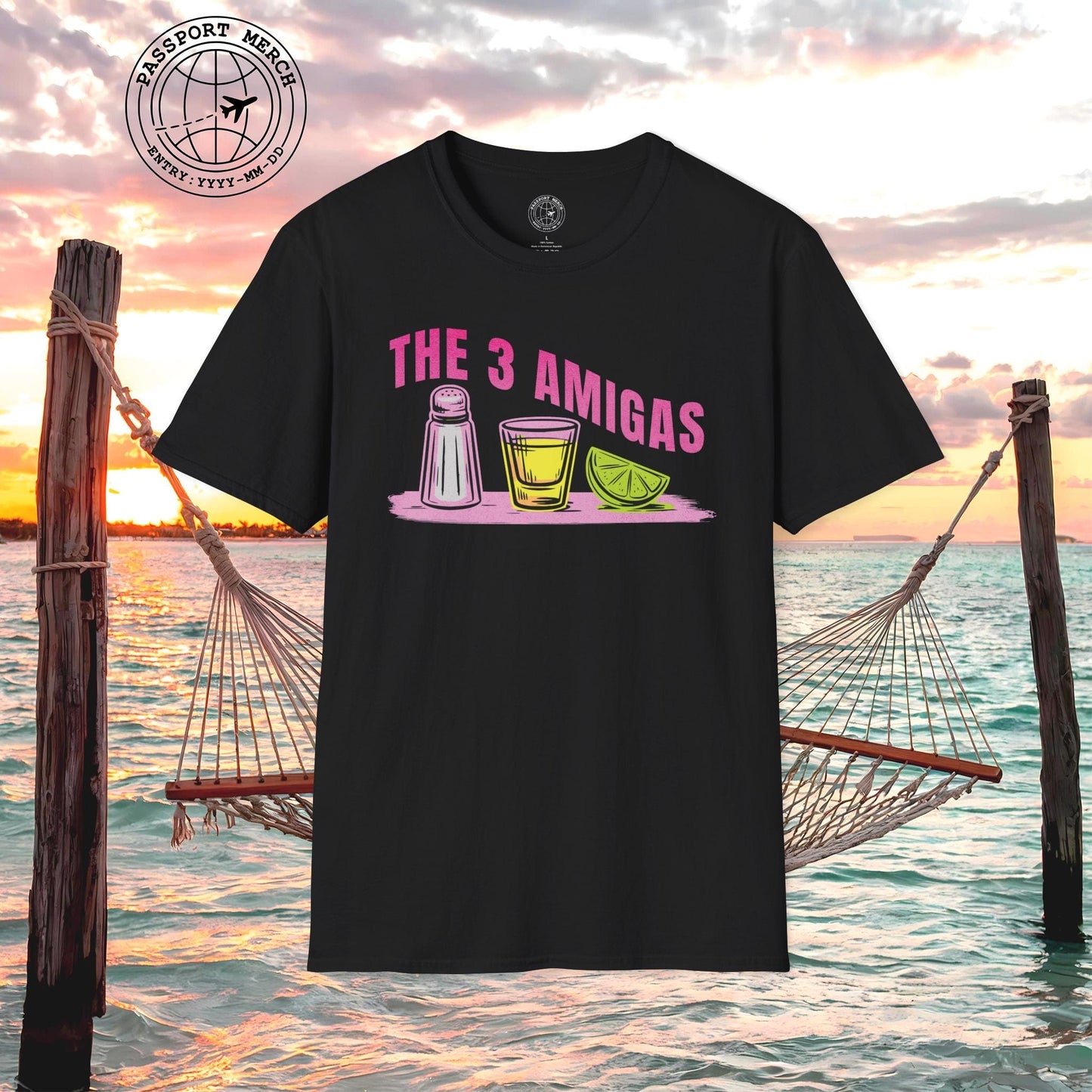 The 3 Amigas, Mexico T-Shirt