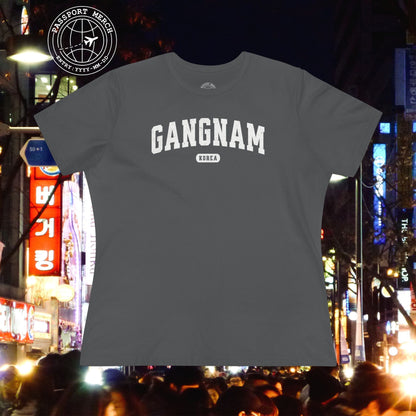 Classic Athletic (Bucket List Edition), Gangnam, Korea, Womens Fit T-Shirt