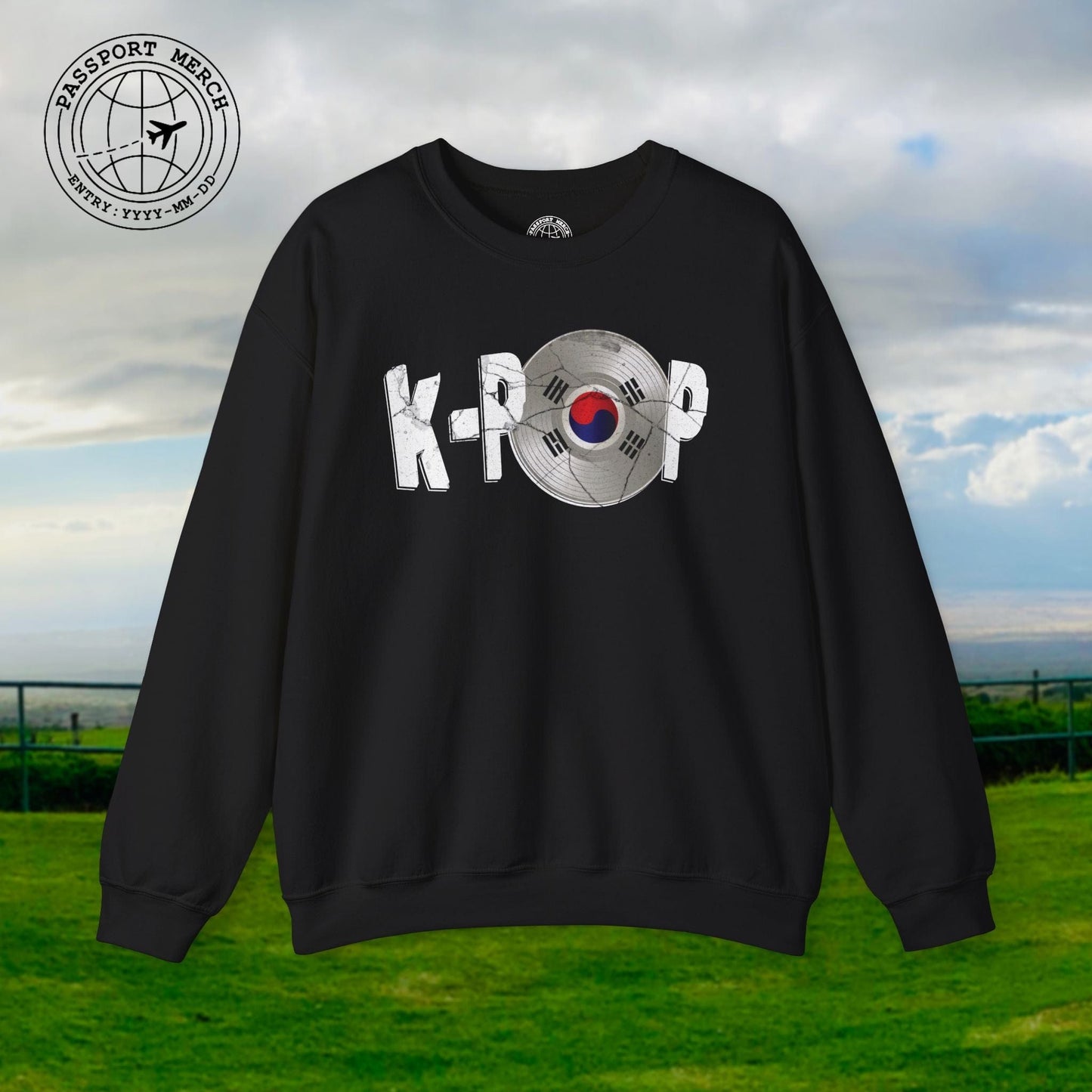 K-POP Vinyl, Korea Crewneck