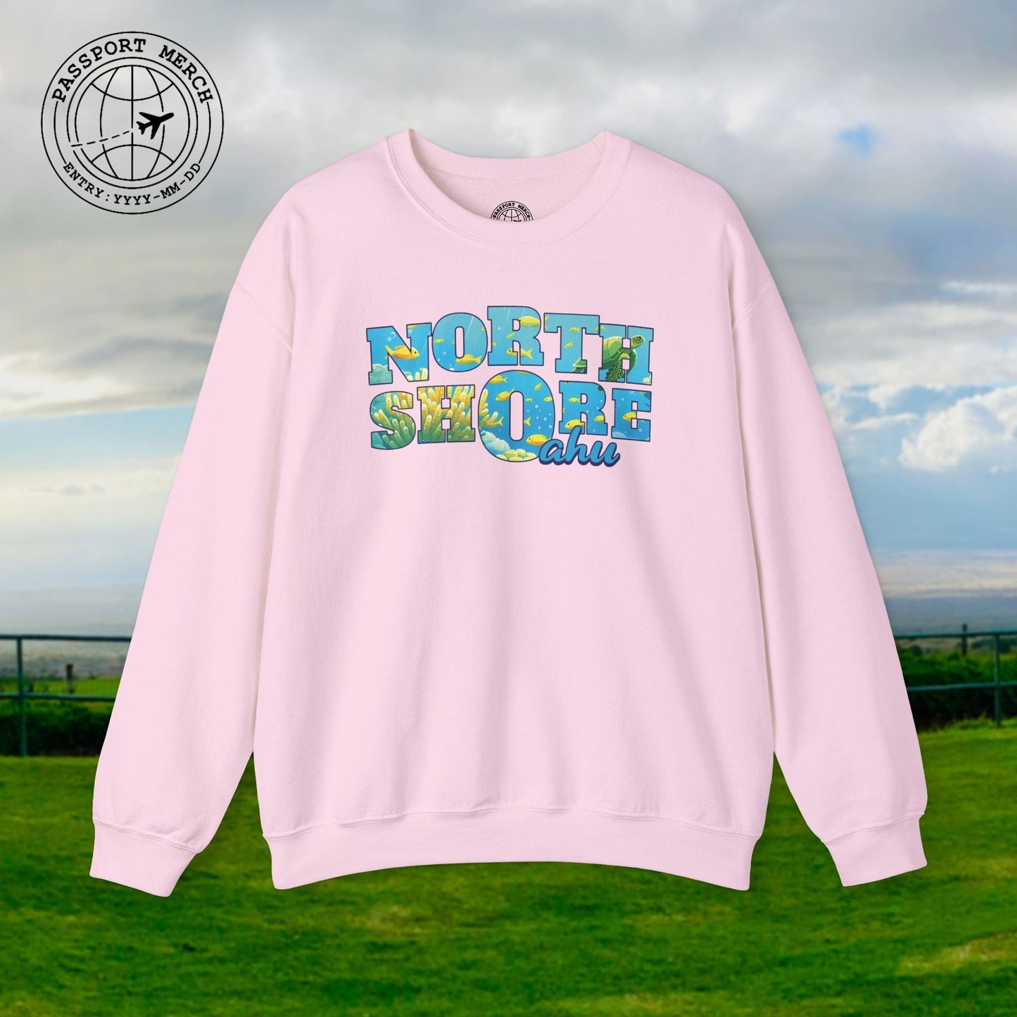 Underwater Dreams, North Shore Oahu, Hawaii Crewneck