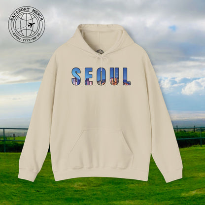 City Window Seoul Korea Hoodie