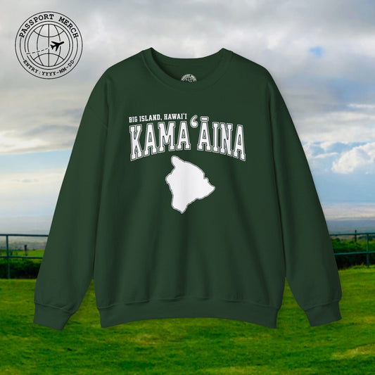 Classic University (Kamaaina Edition), Big Island, Hawaii Crewneck