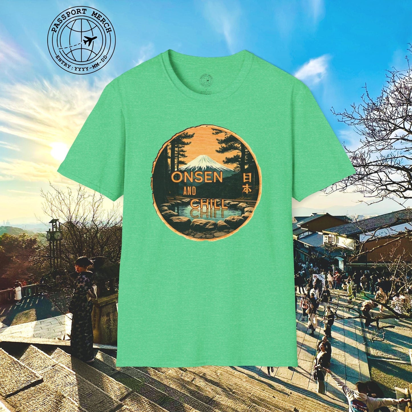 Onsen and Chill, Japan T-Shirt