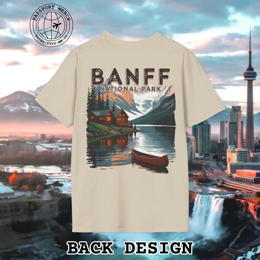 Banff National Park, Canada, Back Print T-Shirt