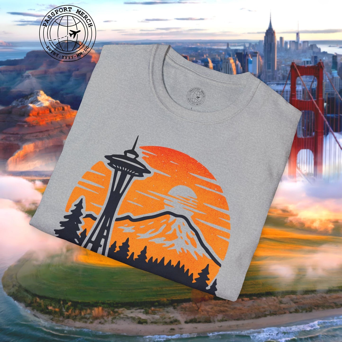 Seattle, Washington - 80's Vintage T-Shirt