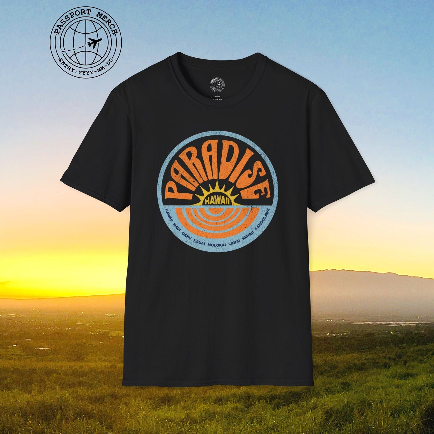 Retro Paradise, Hawaii T-Shirt