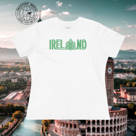 Ireland Celtic Trinity Love Knot, Womens Fit T-Shirt