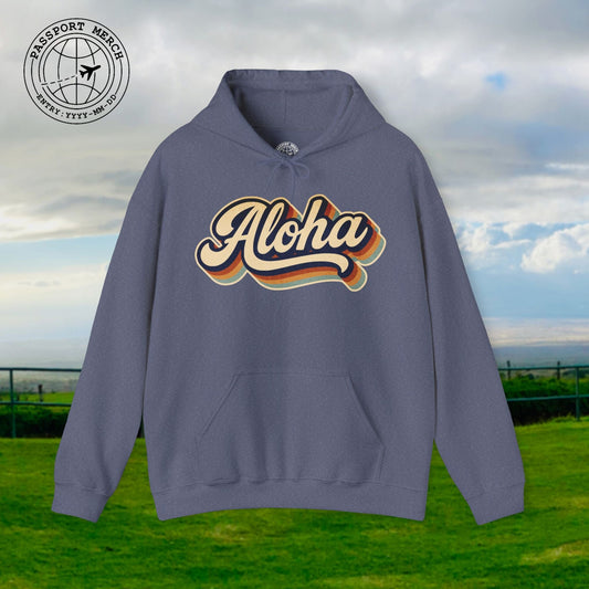Classic 70s, Aloha, Hawaii Hoodie