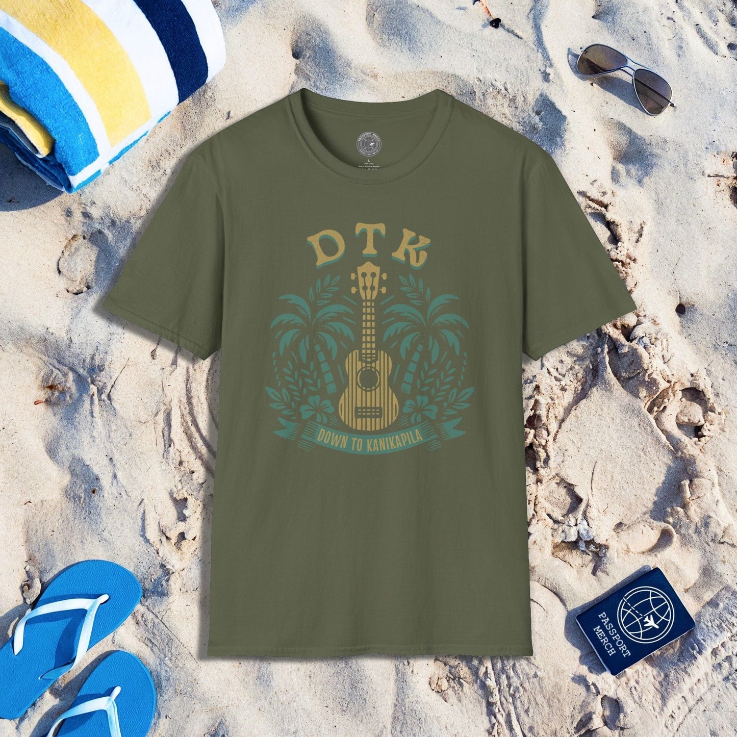 DTK, Down To Kanikapila, Hawaii T-Shirt