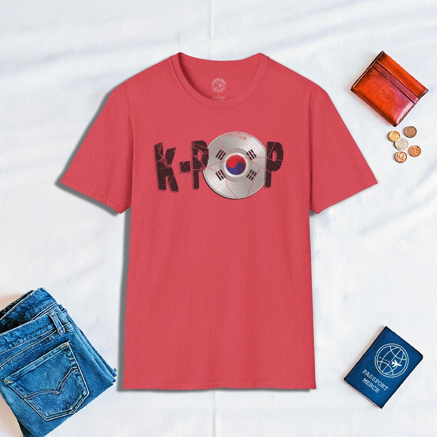 K-POP Vinyl, Korea T-Shirt