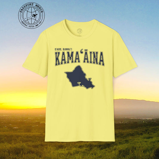 Classic University (Kamaaina Edition), Oahu, Hawaii T-Shirt
