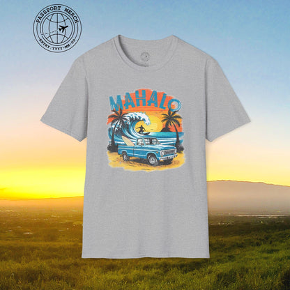 Retro Truck Hawaii Mahalo T-Shirt