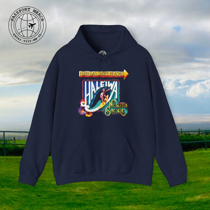Signs of Wanderlust, Hale'iwa (South) Oahu, Hawaii Hoodie