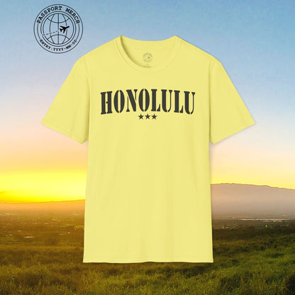 Classic Military, Honolulu, Hawaii T-Shirt